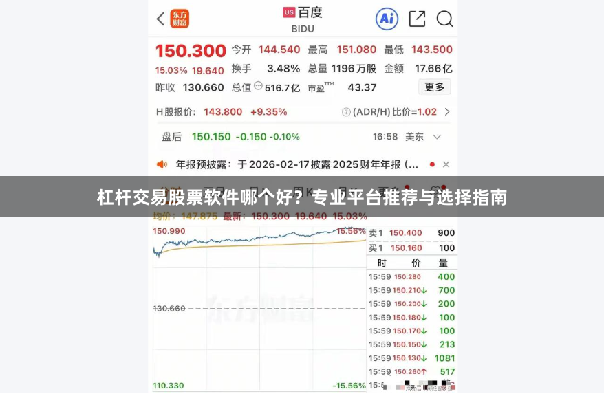 杠杆交易股票软件哪个好？专业平台推荐与选择指南