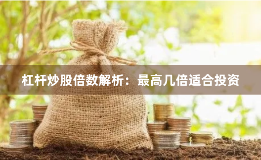 杠杆炒股倍数解析：最高几倍适合投资