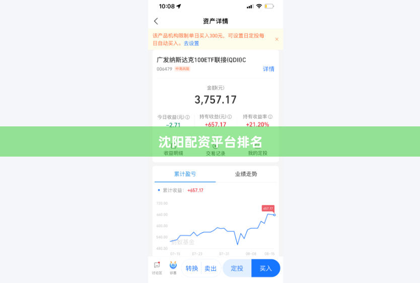 沈阳配资平台排名